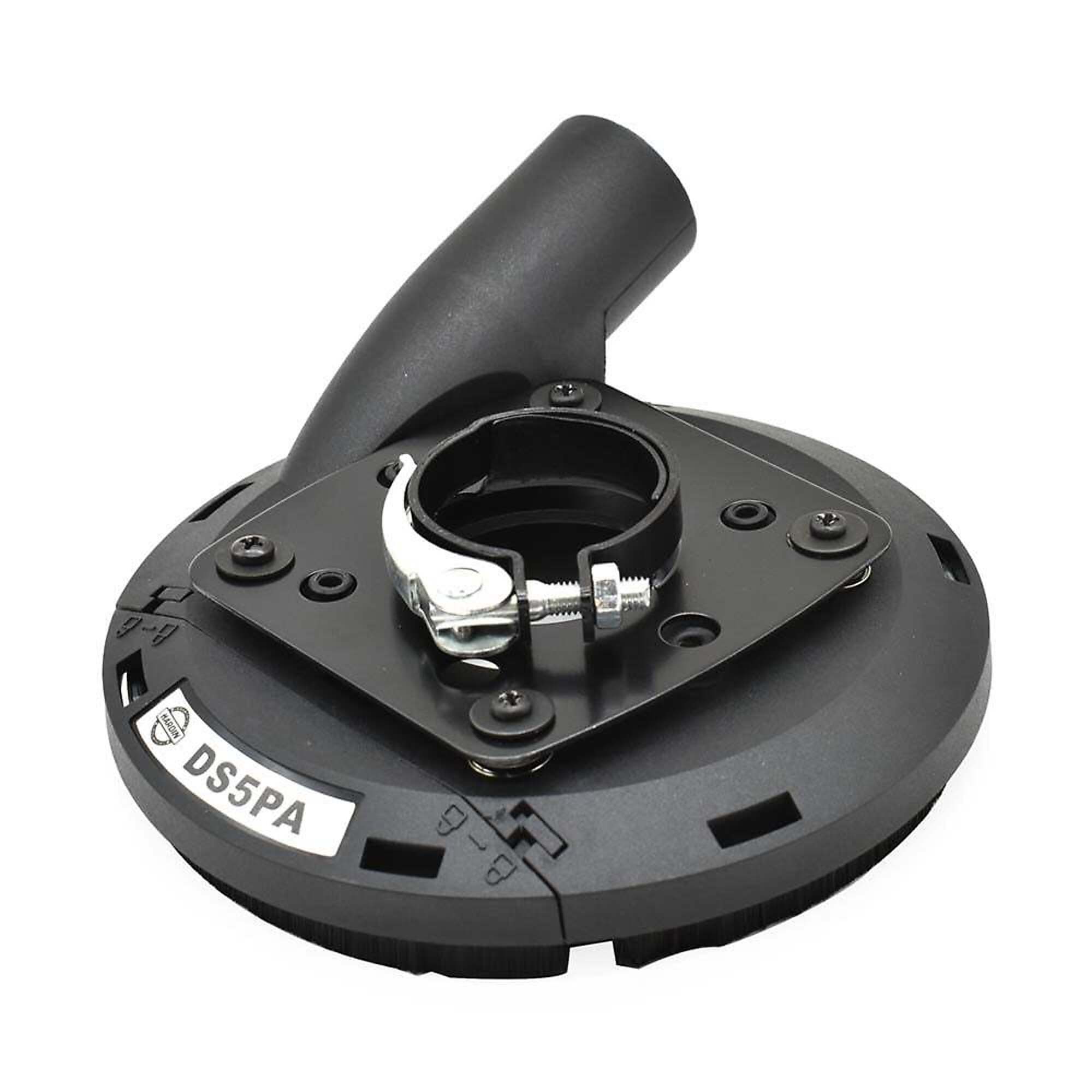 Hardin DS5PA 5-Inch Universal Dust Extracting Surface Grinding Shroud with 1.6-Inch ID